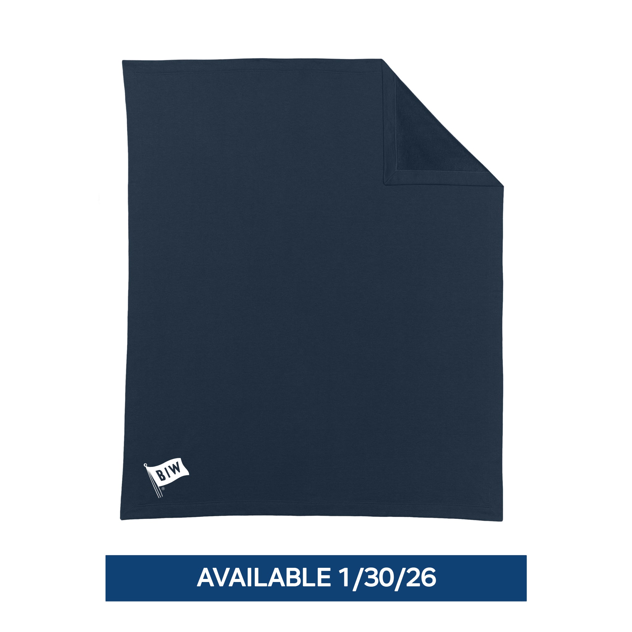 Fleece Blanket - Navy