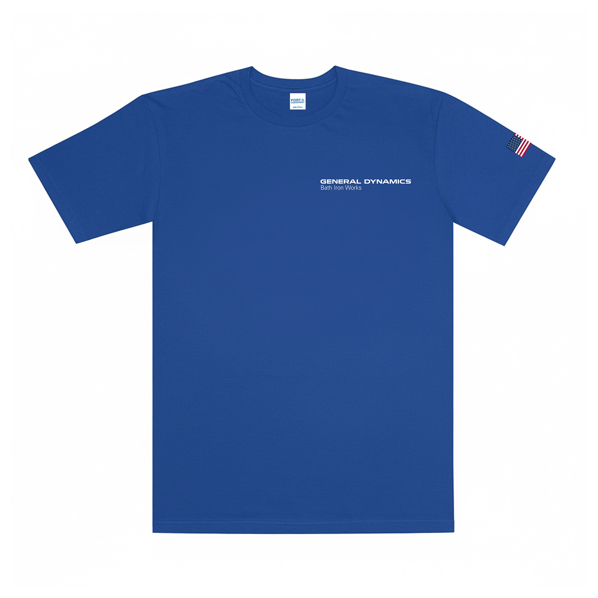 Destroyer at Sea Tee - Royal Blue