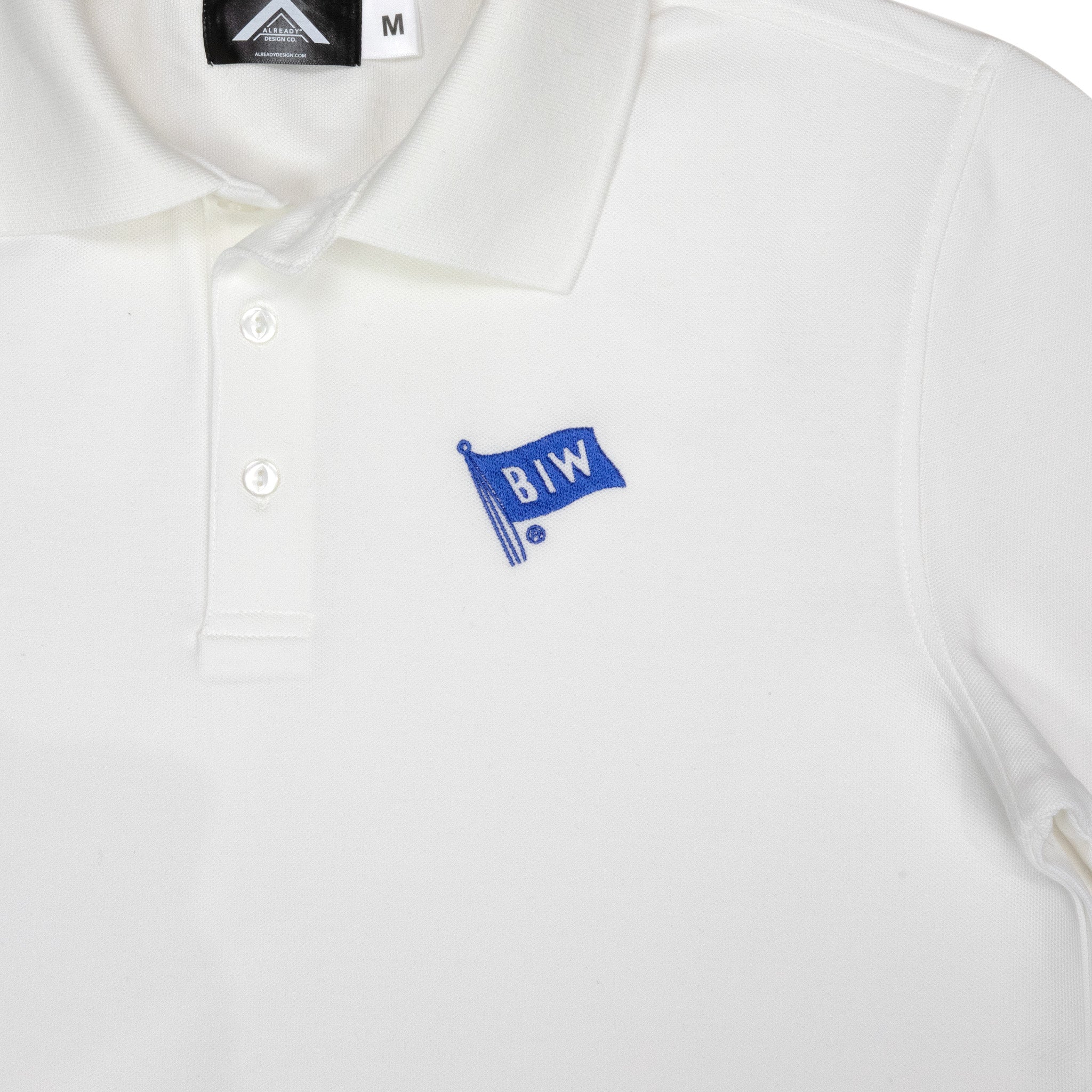 Everyday Men's Performance Polo - White