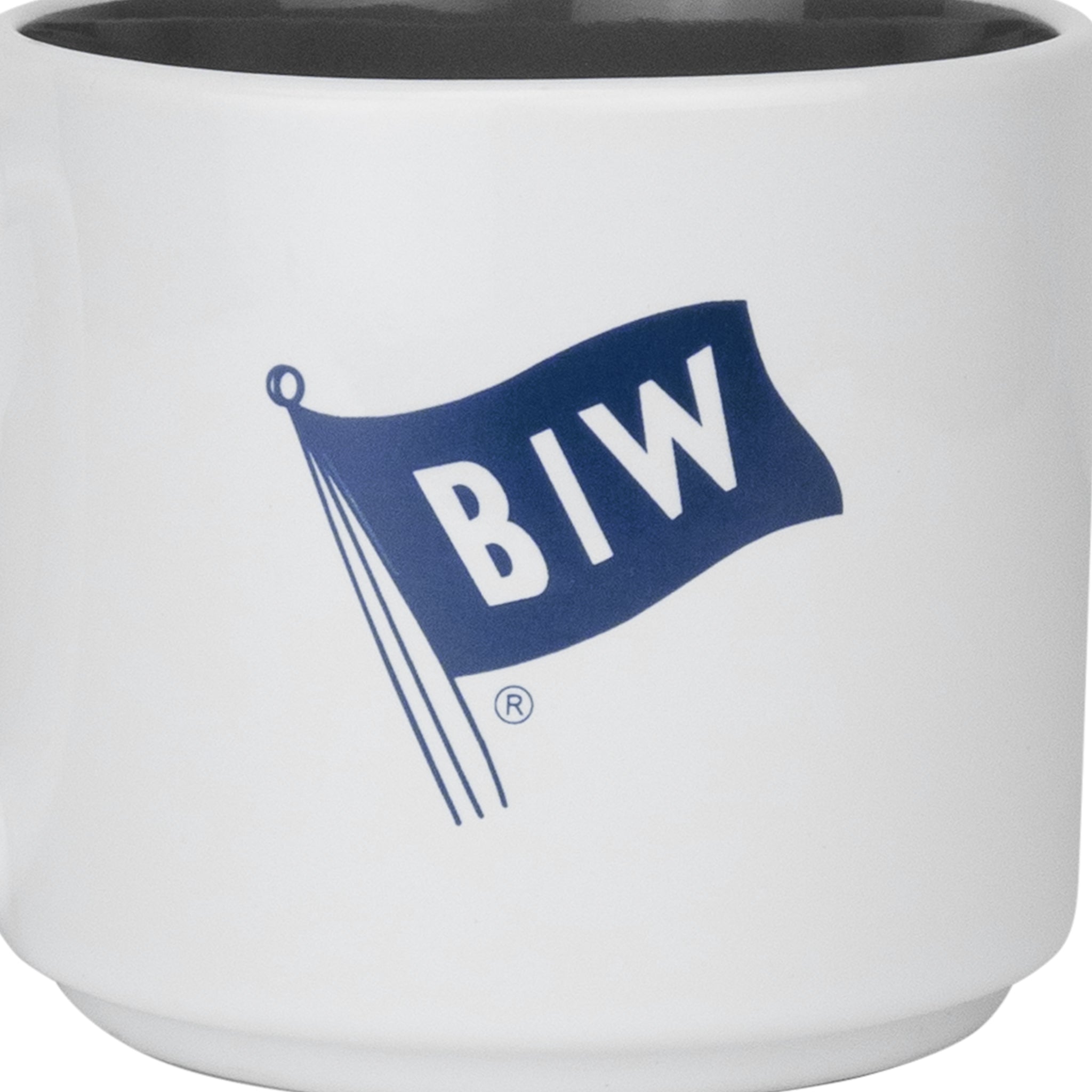 Ceramic Flag Mug - White