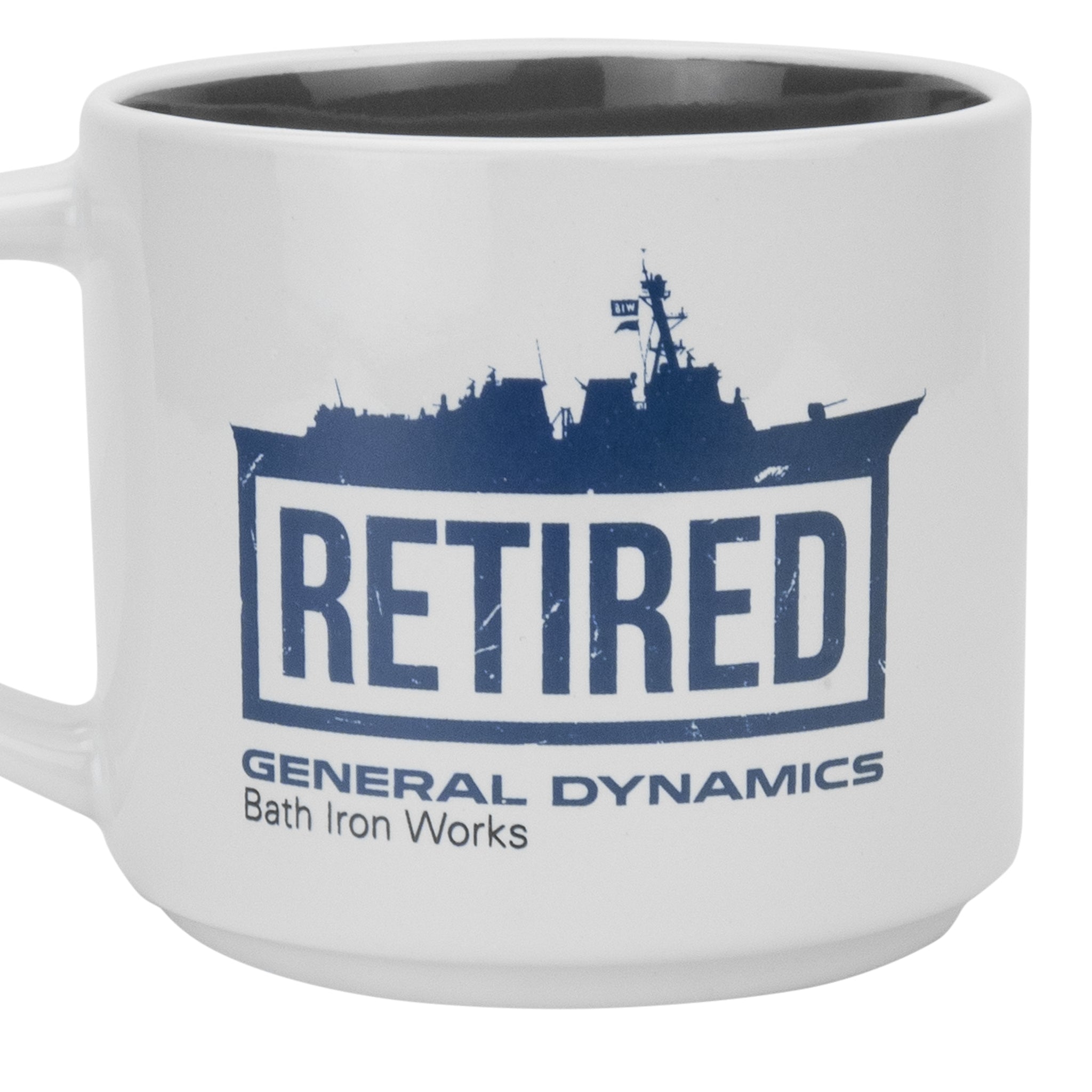 Ceramic Retired Mug - White